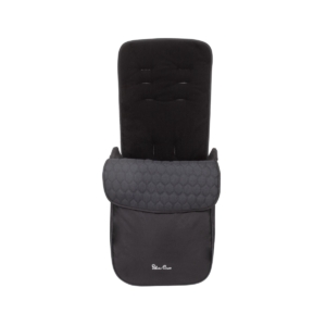 Silver Cross Pop Co-ordinated Footmuff-Black (NEW 2021)