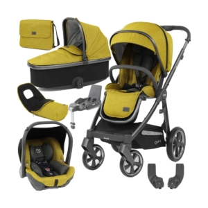 BabyStyle Oyster 3 City Grey Finish Luxury Cabrio Travel System-