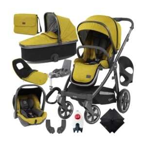BabyStyle Oyster 3 City Grey Finish Ultimate Capsule Travel Syst