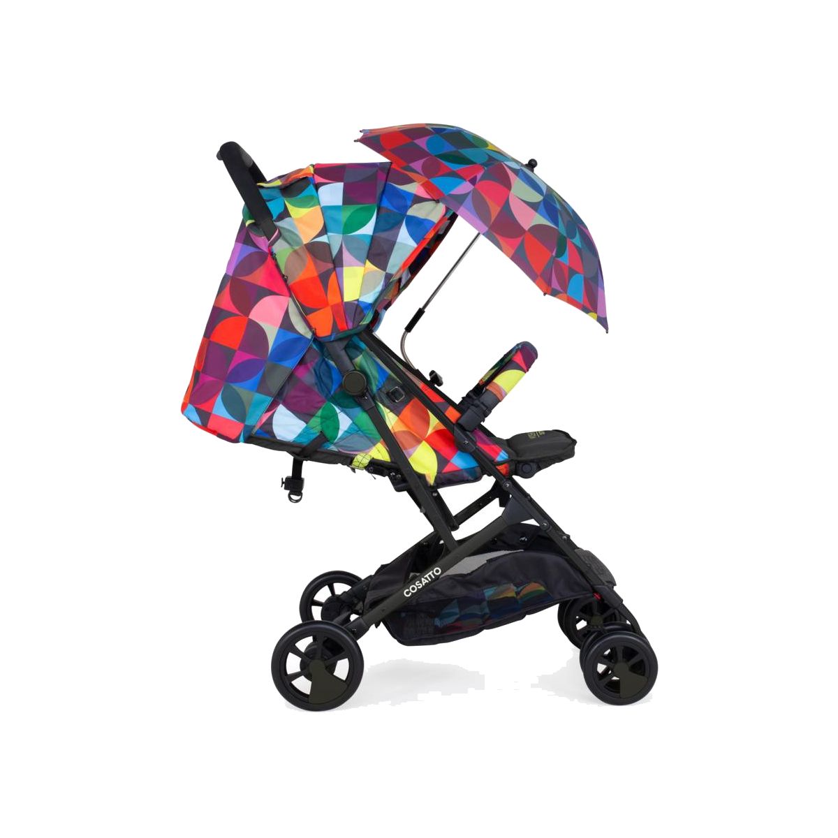 Cosatto Woosh 2 And Parasol Bundle- Kaliedoscope