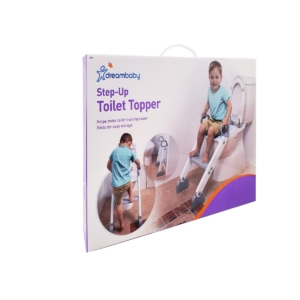 Dreambaby Step-up Toilet Trainer-Grey/White (2021)