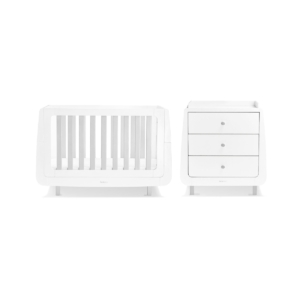 SnuzKot Mode 2 Piece Nursery Furniture Set-Grey
