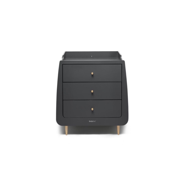 SnuzKot Skandi Changing Unit-Slate Natural