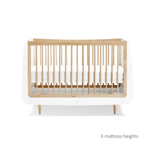 SnuzKot Skandi Cot Bed–Natural