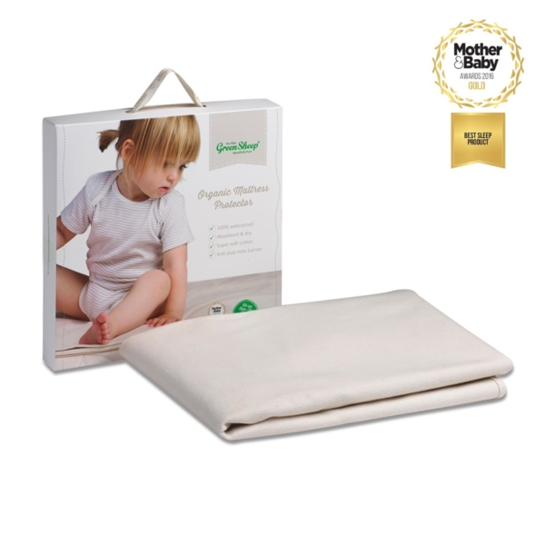 The Little Green Sheep Mattress Protector to fit Oval Stokke Sle