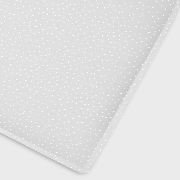 The Little Green Sheep Organic Cot & Cot Bed Fitted Sheet-Dove R