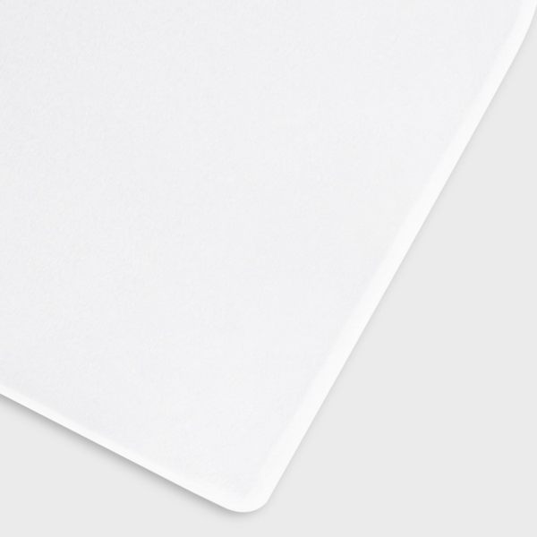 The Little Green Sheep Organic Cotton Cot Bed Fitted Sheet-White