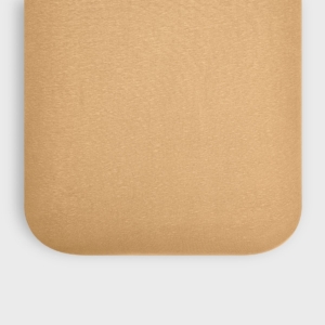 The Little Green Sheep Organic Crib Fitted Sheet-Honey
