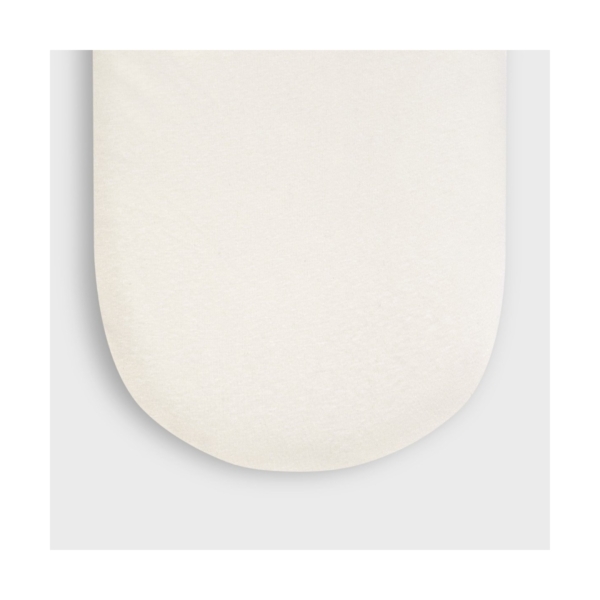 The Little Green Sheep Organic Moses Basket Fitted Sheet-Linen