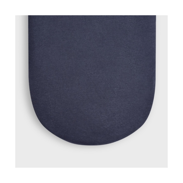 The Little Green Sheep Organic Moses Basket Fitted Sheet-Midnigh