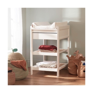 Troll Lukas Changing Table-White/Natural