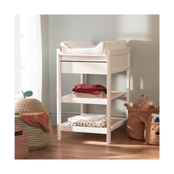 Troll Lukas Changing Table-White/Natural