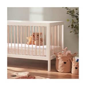 Troll Lukas Cot Bed-White/Natural