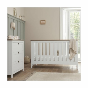 Tutti Bambini Verona 2 Piece Room Set-White/Oak