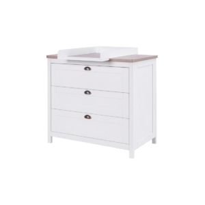 Tutti Bambini Verona Chest Changer-White/Oak