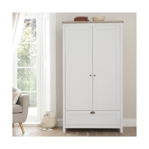 Tutti Bambini Verona Wardrobe -White/Oak