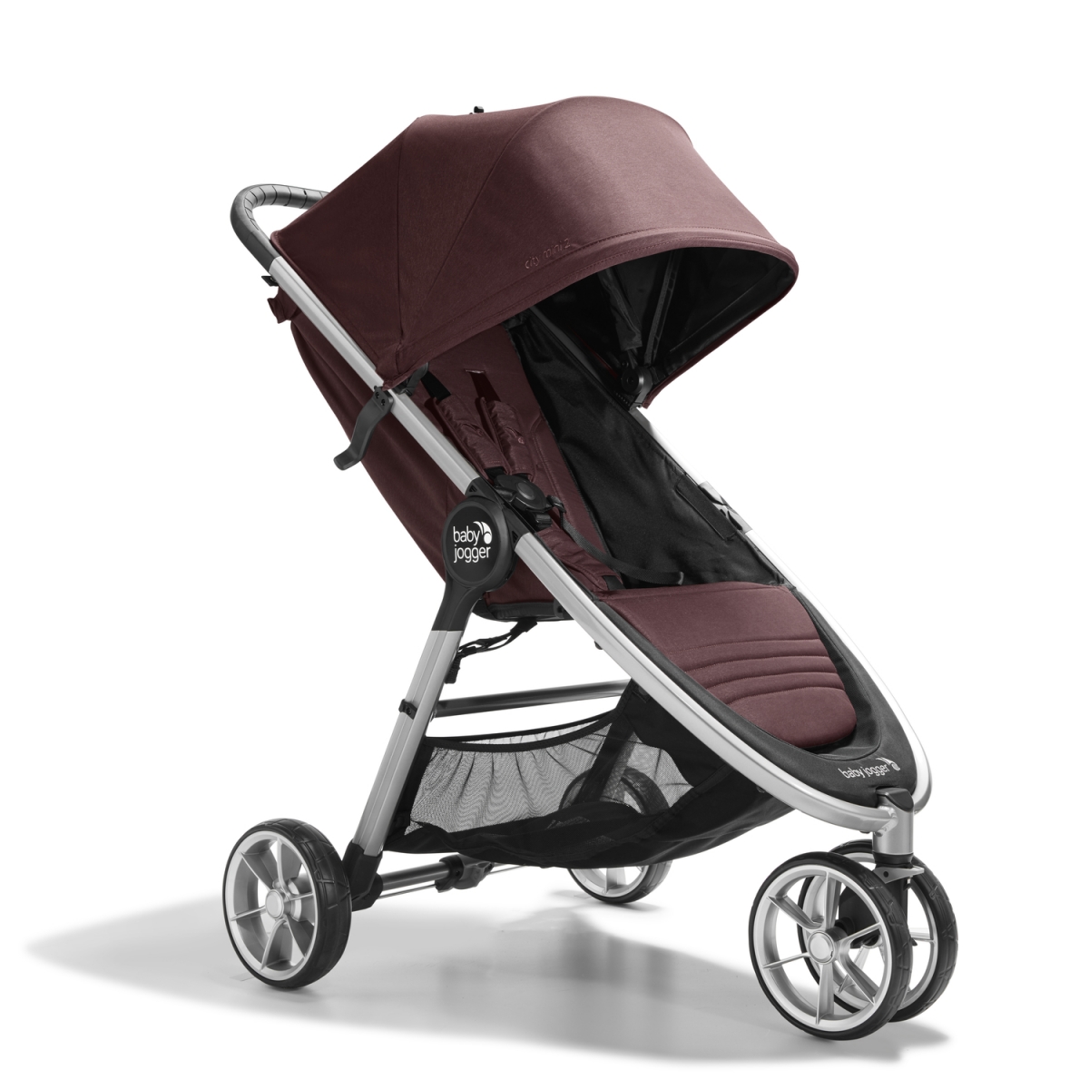 Baby Jogger City Mini 2 Single Stroller-Brick Mahogany