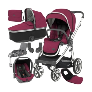 BabyStyle Oyster 3 City Grey Finish Luxury Capsule Travel System