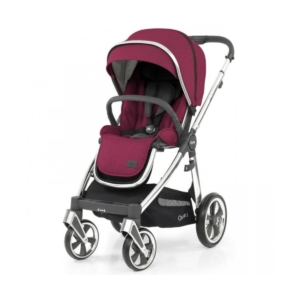 BabyStyle Oyster 3 Mirror Stroller-Cherry