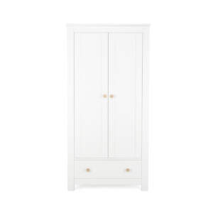 Cuddleco Aylesbury 2 Door Double Wardrobe-Ash