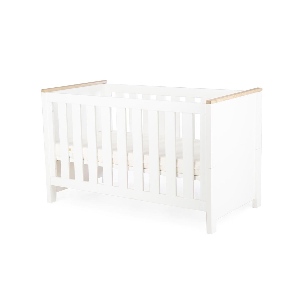 CuddleCo Aylesbury Cot Bed-Ash