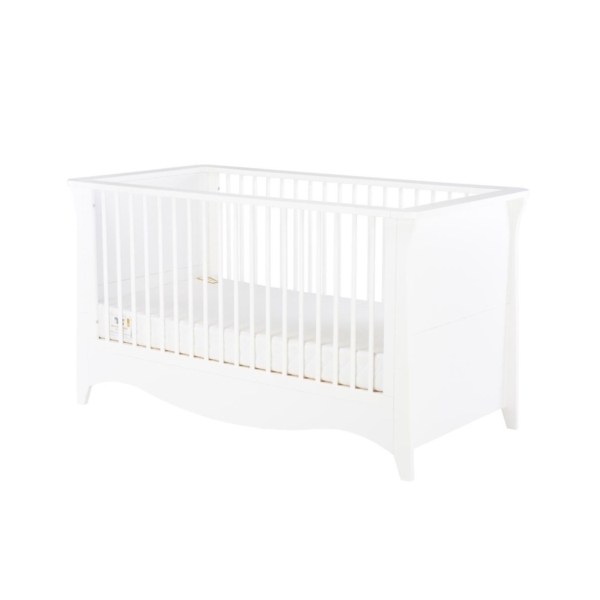 CuddleCo Clara Cot Bed-White