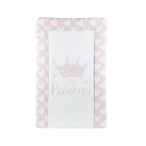 CuddleCo PVC Changing Mat-Little Princess Hearts