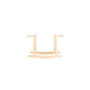 CuddleCo Rocking Moses Basket Stand-Natural