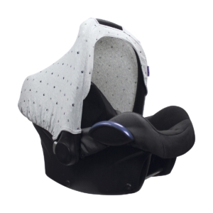 DOOKY Hoody Grey Crowns-Carseat Hood