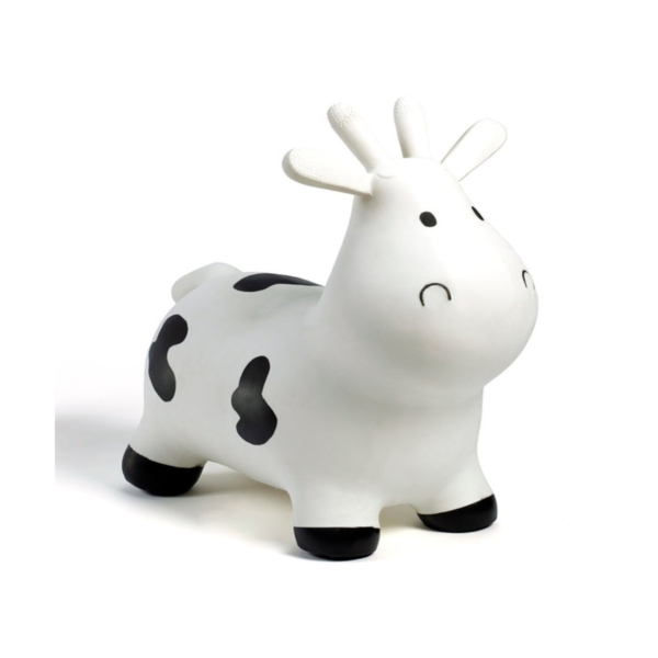Happy Hopperz-White Cow