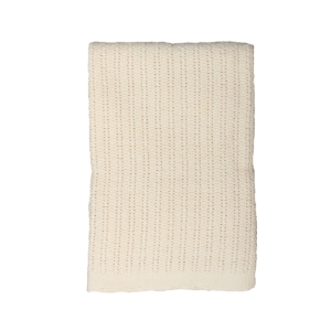 Hippychick Cellular Baby Blanket-Almond Cream