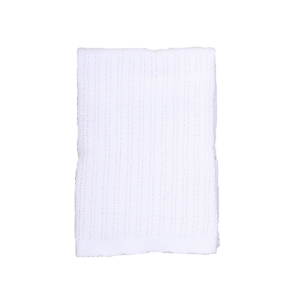 Hippychick Cellular Baby Blanket-Pure White