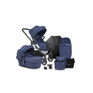 iCandy Orange Pushchair and Carrycot Complete Bundle - Royal Blu