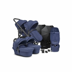iCandy Orange Twin Pushchair and Carrycot Complete Bundle - Roya
