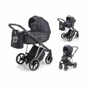 Mee-Go Milano Plus 3in1 Travel System-Platinum