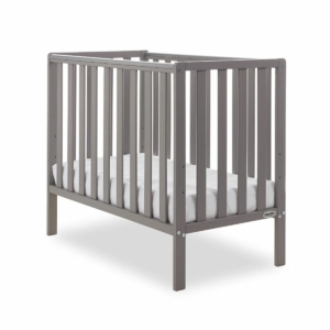 Obaby Bantam Space Saver Cot-Taupe Grey