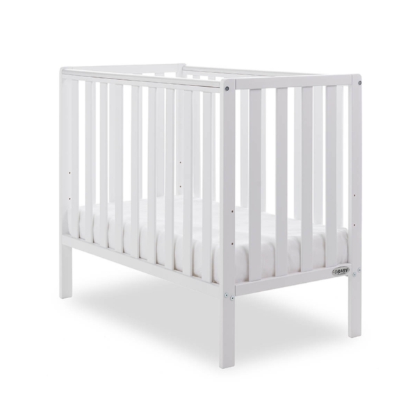 Obaby Bantam Space Saver Cot-White