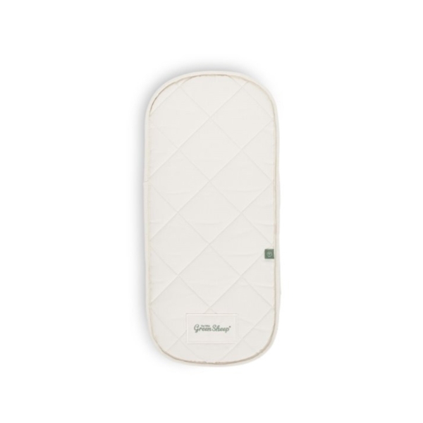 The Little Green Sheep Natural Moses Basket Mattress to fit Clai