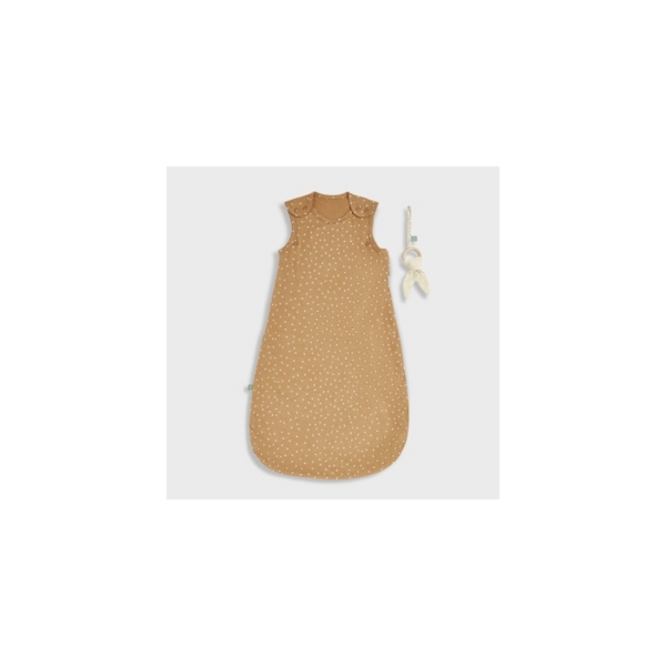 The Little Green Sheep Organic Baby Sleeping Bag 1.0 Tog -Honey