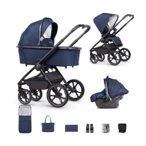 Venicci Tinum 2.0 3-in-1 Pram System-Sapphire