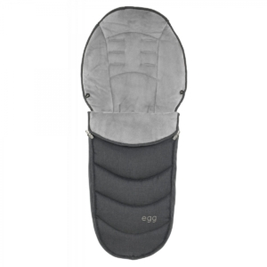 egg Footmuff-Carbon Grey