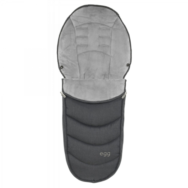 egg Footmuff-Carbon Grey