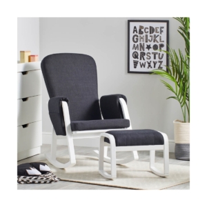 Ickle Bubba Dursley Rocker Chair and Stool-Mono