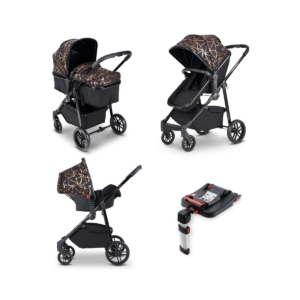 Ickle Bubba Moon 3-In-One Travel System with Galaxy Carseat & Is