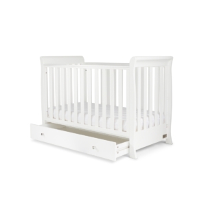 Ickle Bubba Snowdon 4 in 1 Mini Cot Bed-White