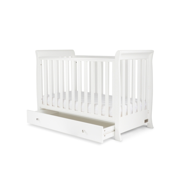 Ickle Bubba Snowdon 4 in 1 Mini Cot Bed-White
