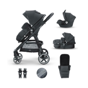 Miniuno Toura Travel System-Black Herringbone