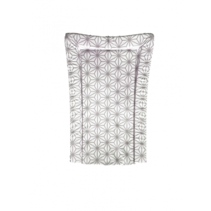 Obaby Eat Sleep Repeat Changing Mat-Stars Geometric Grey