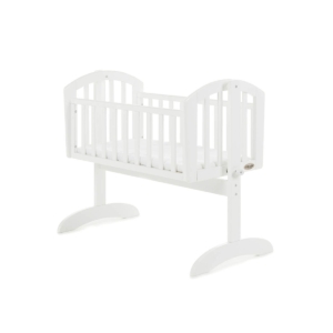 Obaby Sophie Swinging Crib & Mattress-White