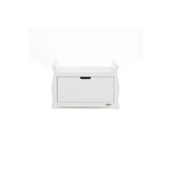 Obaby Stamford Sleigh Toy Box-White